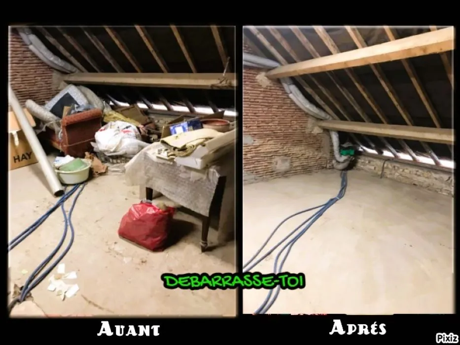 Appartement vidé après débarras à Chalon-sur-Saône